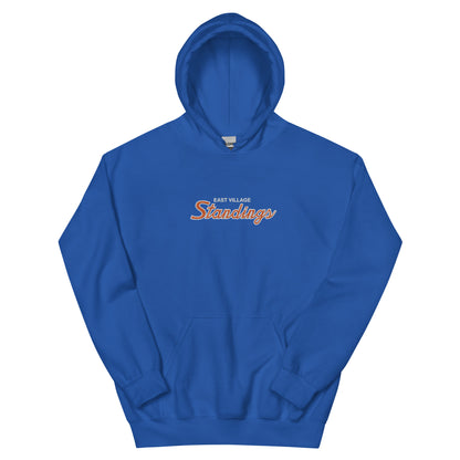 Standings Script Embroidered Hoodie