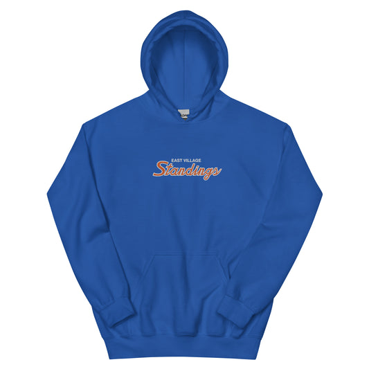 Standings Script Embroidered Hoodie